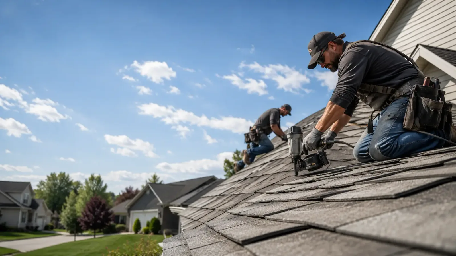 Storm Damage Roof Repair in Ashfield, PA near me